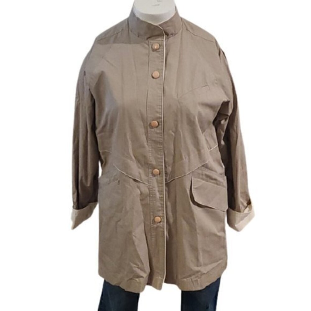 [Fleet Street] Car Button Down Jacket - Size 12